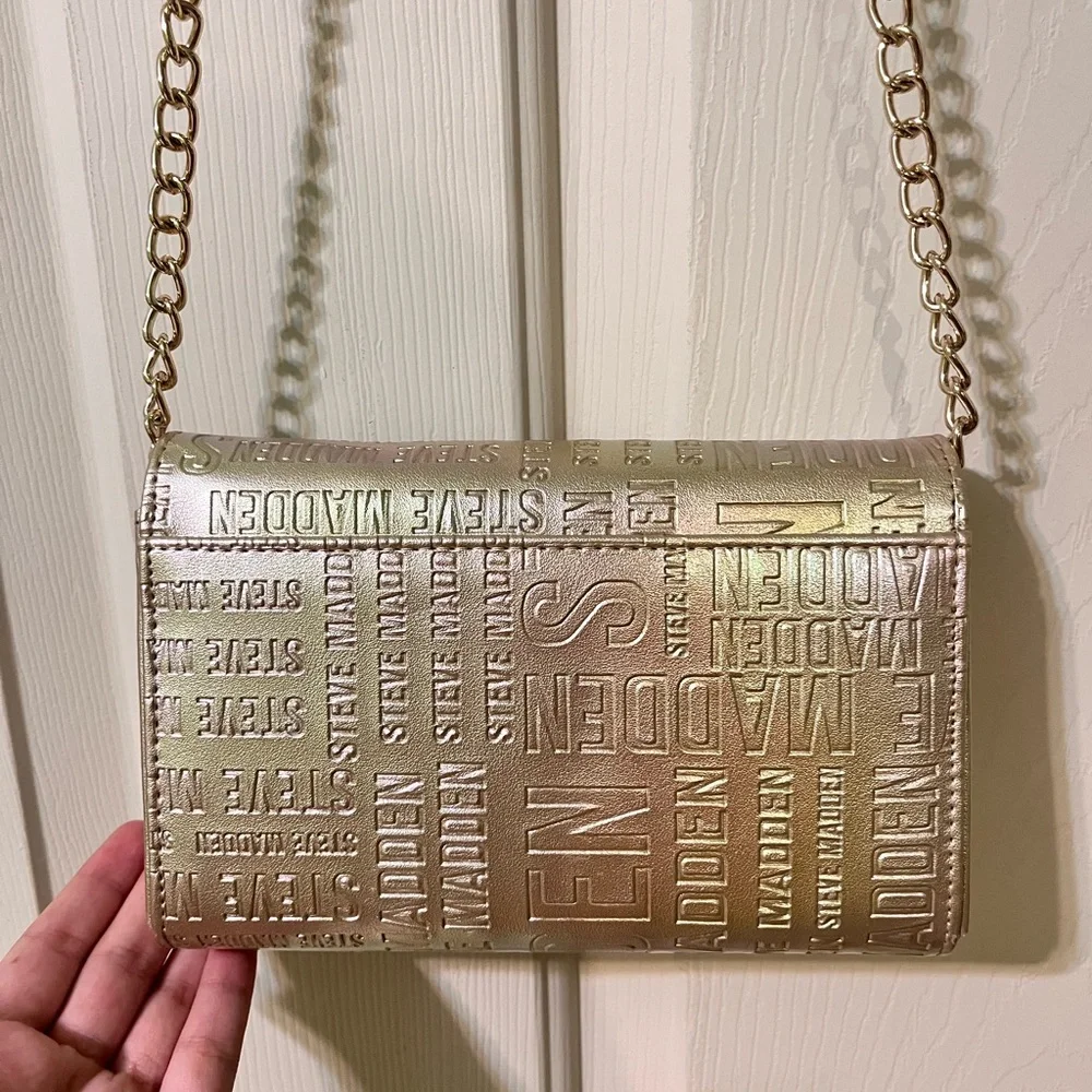 Steve Madden Metallic Crossbody Bag